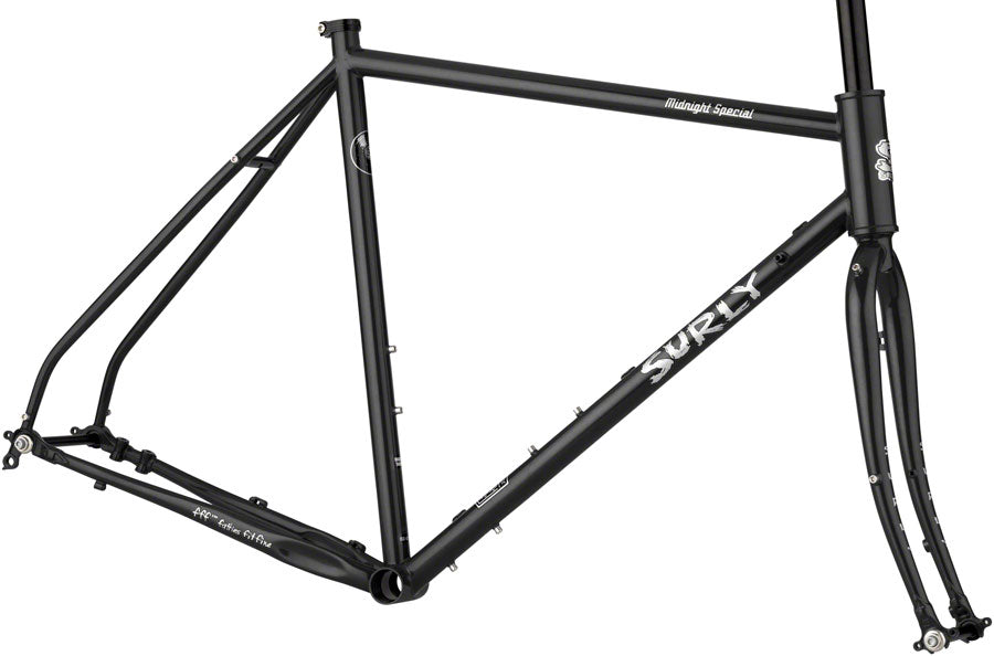 Surly Midnight Special Frameset - 650b/700c, Steel, Hi-Viz Black, 50cm