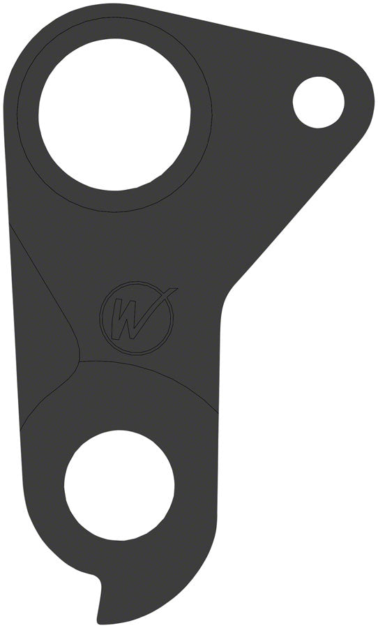 Wheels Manufacturing 6061 Aluminum Derailleur Hanger 398 Black No Hardware