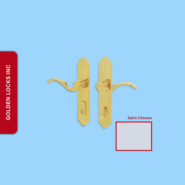 Capri Active Satin Chrome Handle Set 854-15763