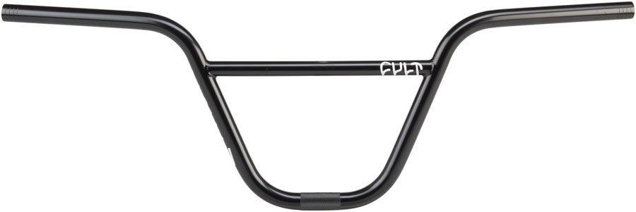 Cult Crew BMX Handlebar 9 in 22.2mm Backsweep 12°/ Upsweep 2° Steel Black