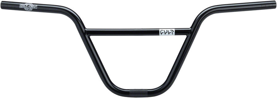Cult Dak BMX Handlebar 25.4 Clamp 9.5in Rise 11° Backsweep Black Chromoly Steel