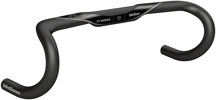 Full Speed Ahead Vision TriMax Aero Black 31.8mm 400mm Back Sweep 4° Aluminum