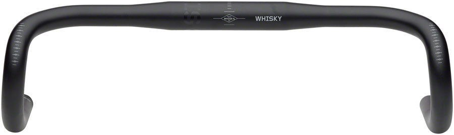 WHISKY No.7 6F Drop Handlebar 31.8mm 40cm Drop/Reach 125/67mm Black Aluminum