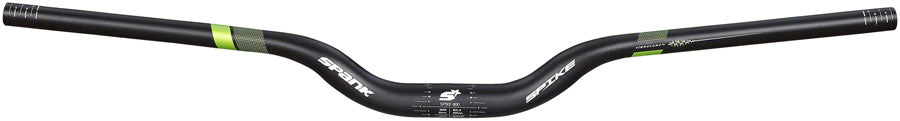 Spank Spike 800 Vibrocore Riser Handlebar 31.8mm 800mm 50mm Rise Black Green