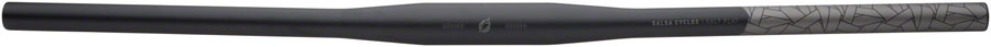 Salsa Salt Flat Handlebar 31.8 750mm width Back 11°/ Up 6° Aluminum Black