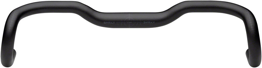 Surly Truck Stop Drop Handlebar 31.8 48Drop/Reach 115mm74mm Black Aluminum