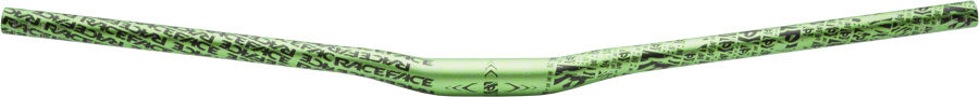 Race Face Atlas Riser Handlebar 31.8 x 785mm 1/2" Rise Green Butted Aluminum