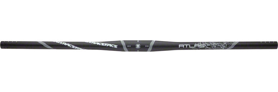 RaceFace Atlas Flat Handlebar 31.8 x 785mm Black Anodized ShotPeened Finish