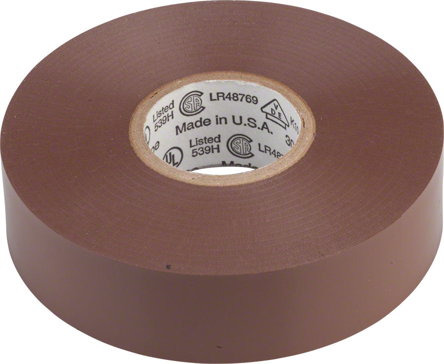 3M Scotch Electrical Tape #35 3/4 x 66' Brown rubber adhesive .75 inch