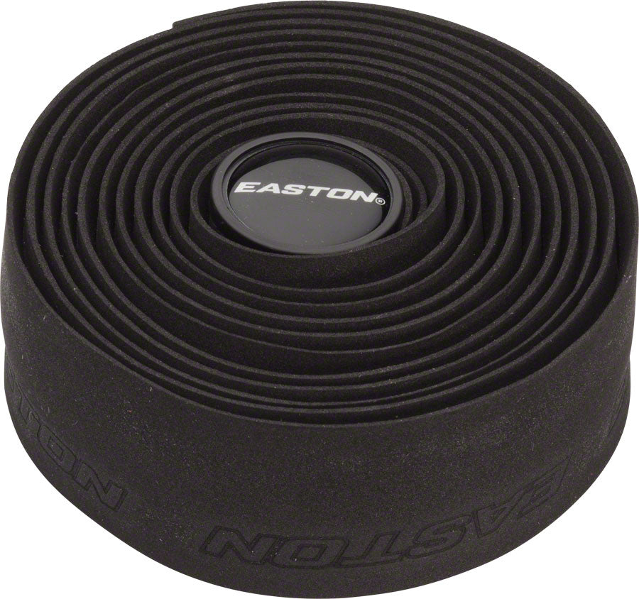 Easton EVA Foam Handlebar Tape Black Adhesive Backed Embossed Logos 60g
