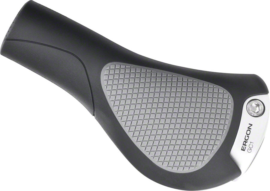 Ergon GC1 Grips Black Gray Lock-On Aluminum Clamp Toxin Free UV Stable