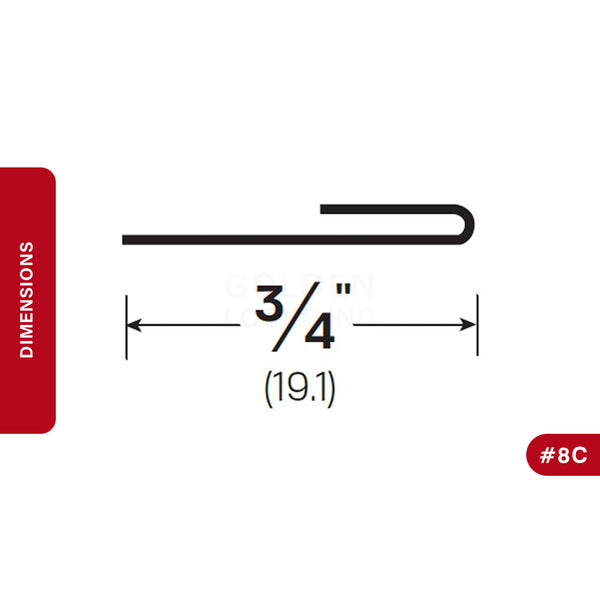Interlocking Metal Weatherstrips 63-760-48