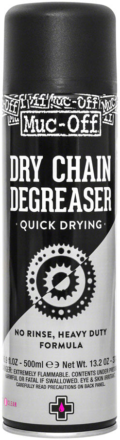 Muc-Off Dry Chain Degreaser 500ml Removes Grime Lube or Wax from Chain