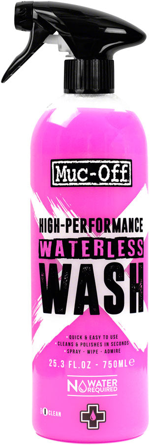 Muc-Off High Performance Waterless Wash 750ml Powder Free, No Need For Water