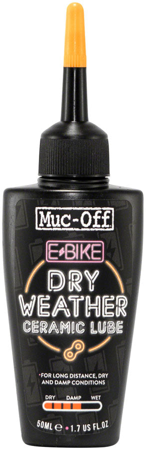 Muc-Off eBike Dry Lube Low Friction In Dry Dusty Conditions Under High Torque