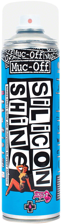 Muc-Off Silicon Shine Lube 500ml Metal Plastic or Rubber Friction Reduction