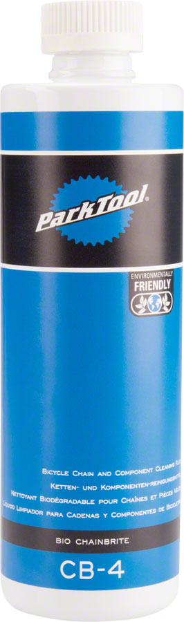 Park Tool CB-4 Full Strength Bio Chain Brite, 16 fl oz, Drip Application