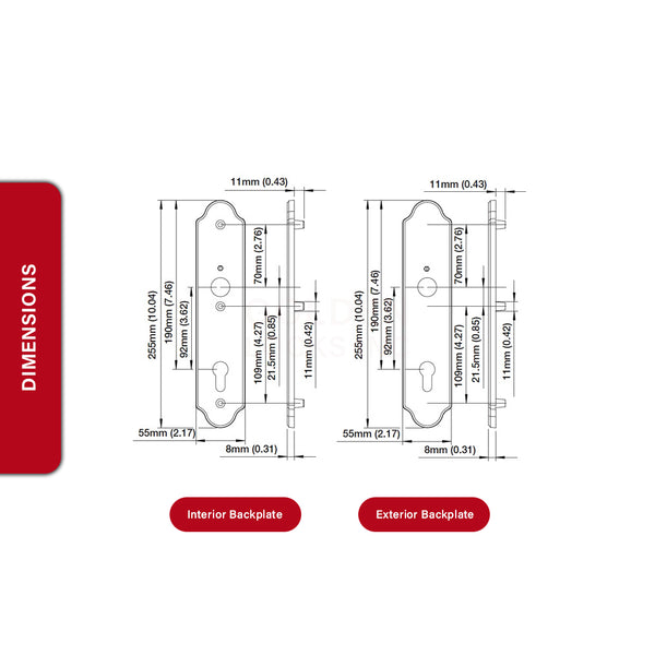 Active New Orleans Hoppe Door Handle 2431710