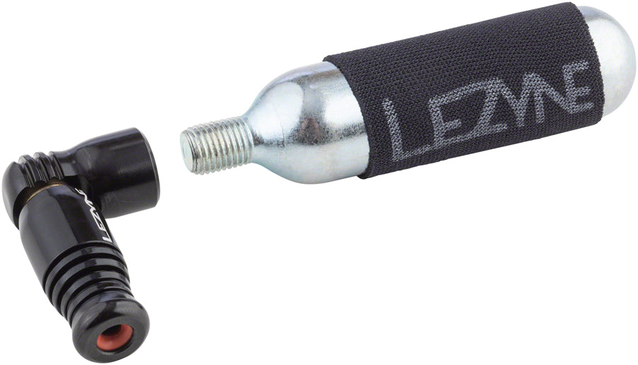 Lezyne Trigger Speed Drive CO2 Inflator with 16g Cartridge and Neoprene Sleeve