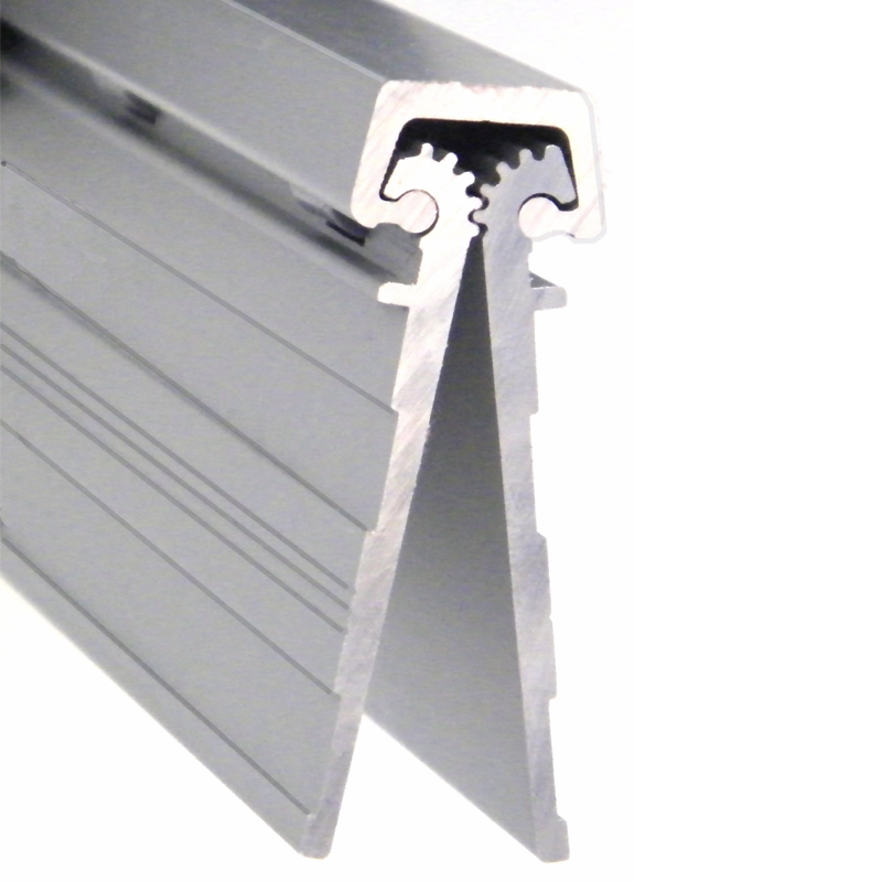 Pemko CFM83SLIHD1 Continuous Geared Hinge Full-Mortise Heavy Duty Short Leaf Inset Clear Anodized Finish - 83"