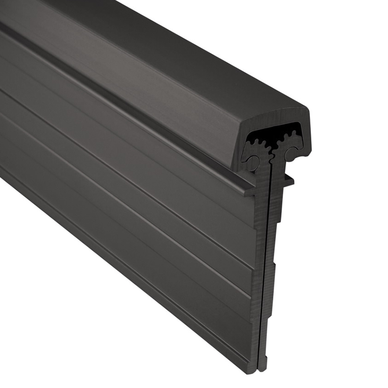 Pemko DFM83SLF Full-Mortise Short Leaf Flush Continuous Geared Hinge in Dark Bronze Anodized Finish - 83"