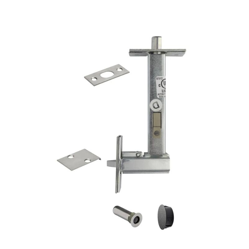 Rockwood 2960 Automatic Flush Bolt with Bottom Fire Bolt for Fire Rated Wood Core & Composite Doors
