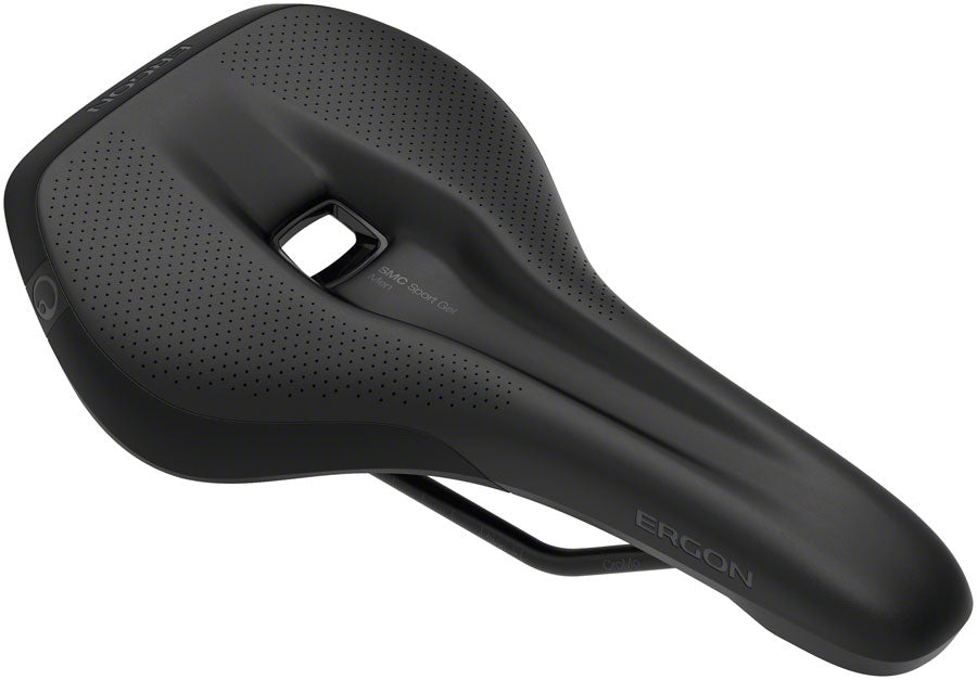 Bike Saddle Ergon SMC Sport Gel - Black Microfiber Cover Orthopedic Comfort Foam