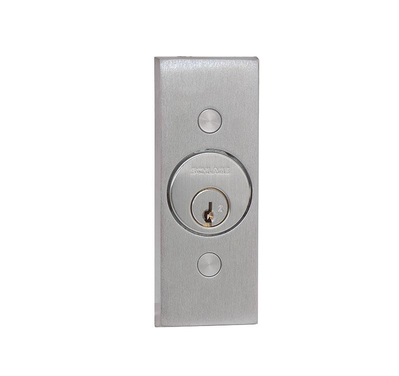 Schlage Electronics 653-14 Keyswitch, DPDT- Clockwise Maintained