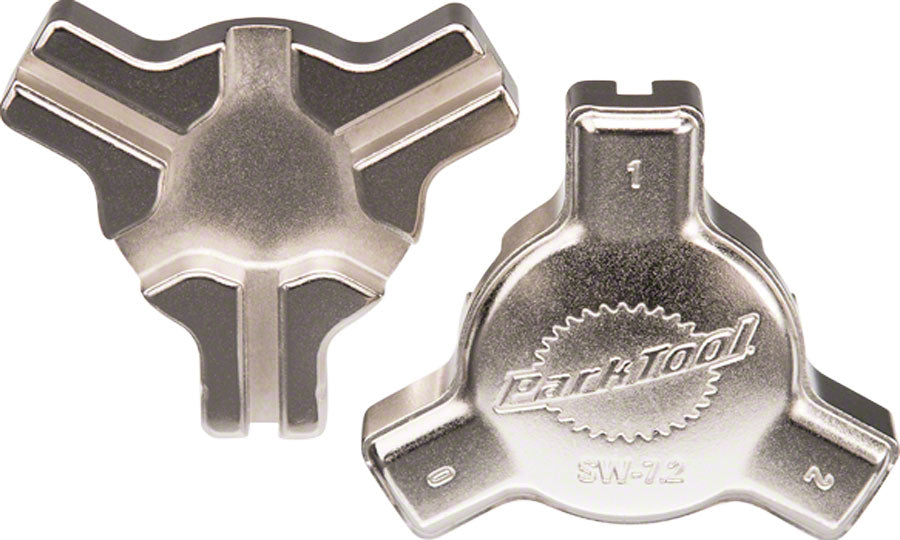 Park Tool SW-7.2 Triple Spoke Wrench .127" 3.23mm .130" 3.30mm .136" 3.45mm