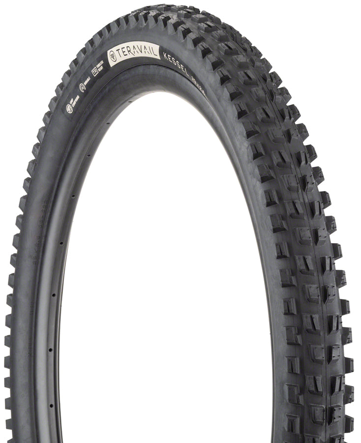 Teravail Kessel Tire 29 x 2.6 Tubeless Folding blk Ultra Durable Mountain Bike 19-000110