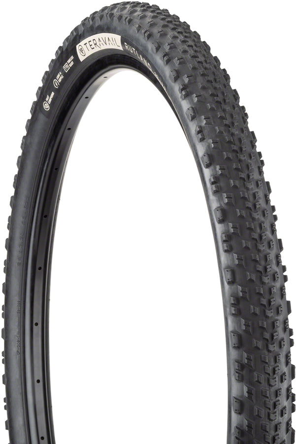 Teravail Gravel Tire Rutland 29 x 2.2 Tubeless Folding Black Durable Road Bike 19-000143