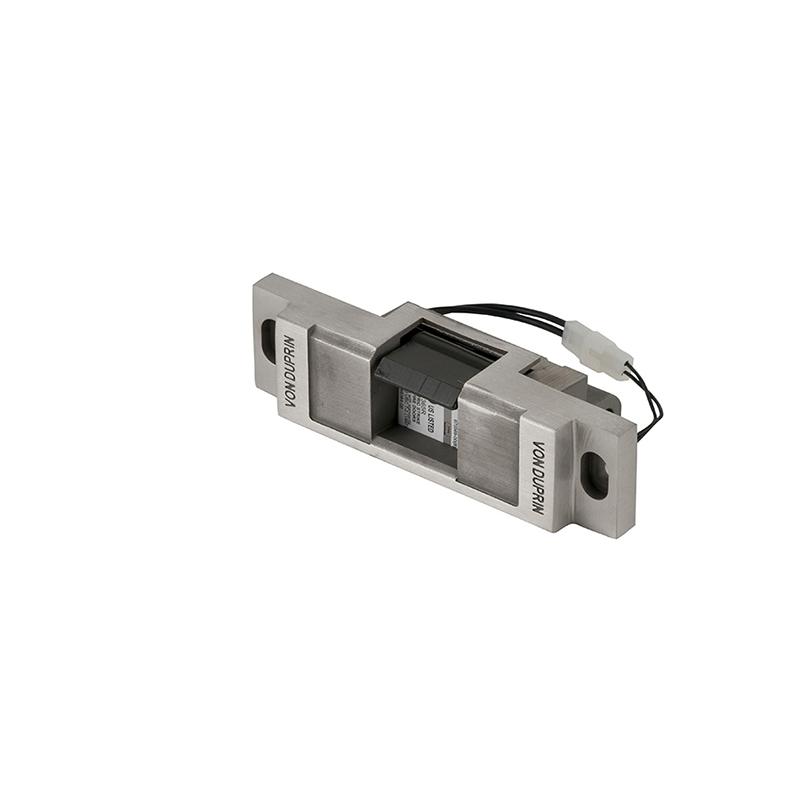 Von Duprin 6210 12V US32D CON Electric Strike, for Mortise Locks, 12VDC, Fail Secure, Allegion Connect, US32D/630 Satin Stainless Steel Finish