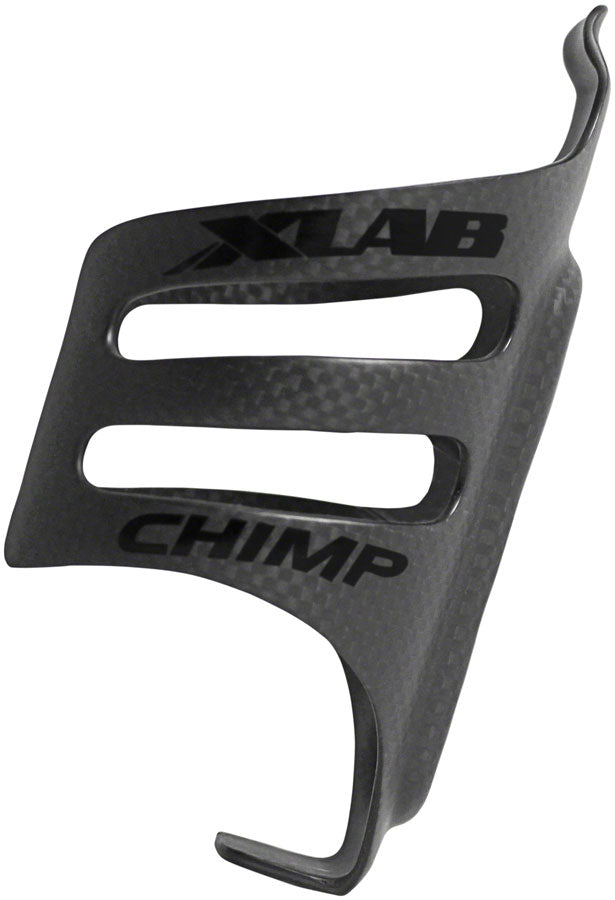 XLAB Chimp Carbon Fiber Bolt On Water Bottle Cage Matte Black 36 Grams