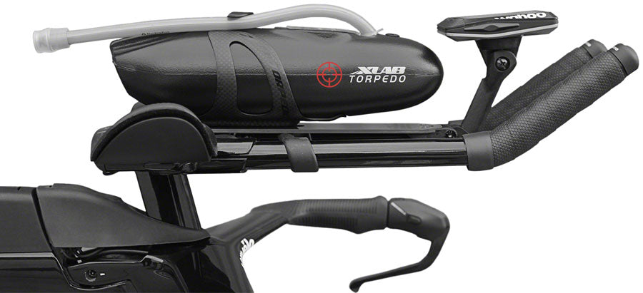 XLAB Torpedo Versa Slim Aerodynamic Direct-Mount Hydration System, Black Color