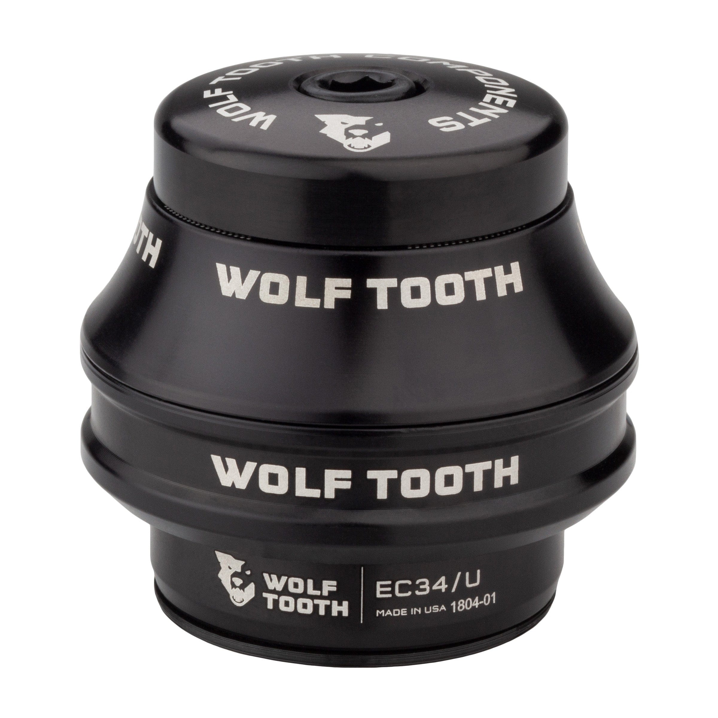 Wolf Tooth Premium Headset - EC34/28.6 Upper, 25mm Stack, Black