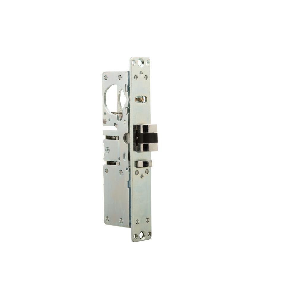 1-1/8 in. Aluminum Left-Handed Deadlatch Function Mortise Lock