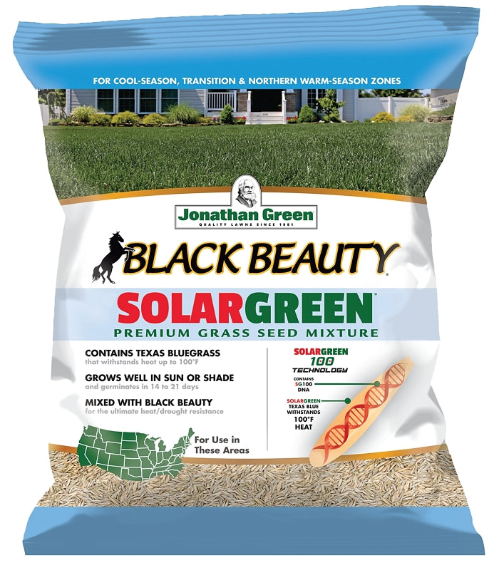 Jonathan Green Black Beauty 10515 Grass Seed, Heat and Drought, 7 lb Bag
