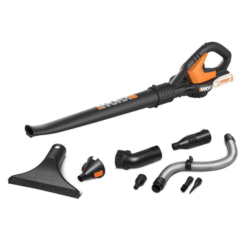 Worx POWER SHARE 20-Volt 120 MPH 80 CFM Cordless Blower (Bare Tool)