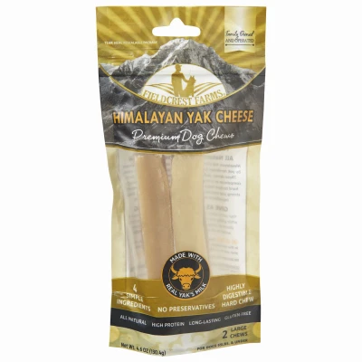 Yak Cheese Dog Chew Treat, 4.6 Oz., 2-pk.