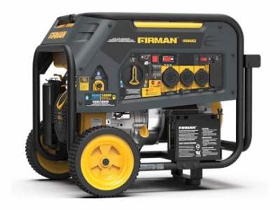 Dual Fuel Portable Generator, Electric Start, 50 Amps, 120/240-volts, 10,000/8000-watts