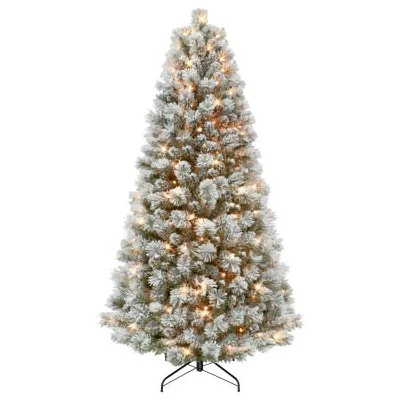 Six Foot Artificial Cashmere Pre-lit Christmas Tree With 250 Dual-color Lights
