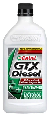 Gtx 15 Weight 40 Diesel Motor Oil, 1 Quart Bottle