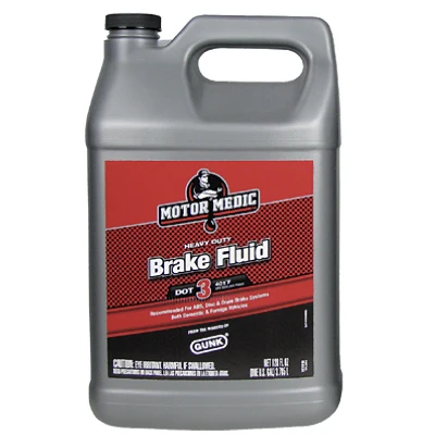 Heavy-duty Brake Fluid, 1 Gallon Container, High Performance Automotive Grade