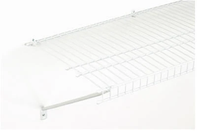 All-purpose White Wire Shelf Kit 6 Feet By 16 Inches