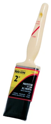 Utility Paint Brush With Ivory Handle, 2 Inch Width, Durable Bristles