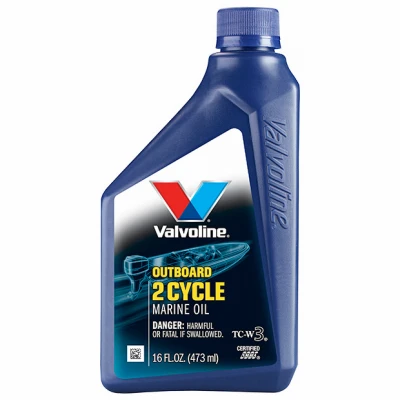 2-stroke Outboard Marine Motor Oil 16 Ounce Bottle For Marine Engines