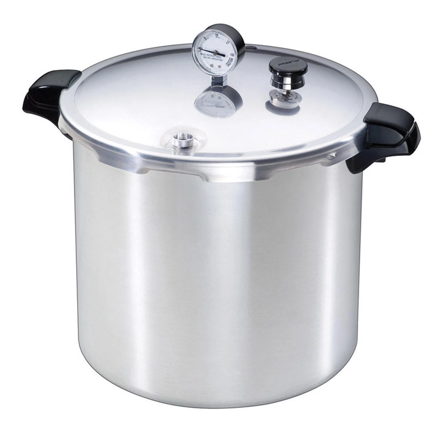 Aluminum Pressure Canner With 23 Quart Capacity For Home Canning