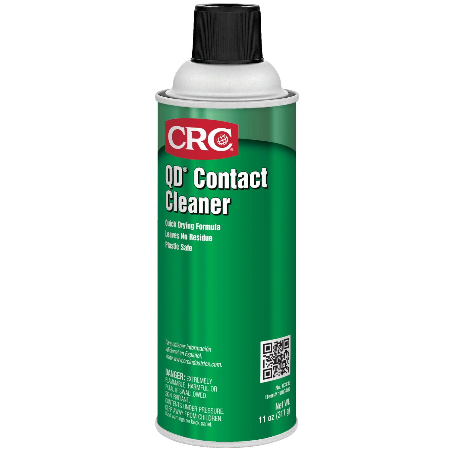 Qd Industrial Contact Cleaner Spray, 11 Ounce Can For Electrical And Electronic Components