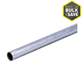 Electrical Metallic Tubing Conduit, Steel Thinwall, One Half Inch Diameter By Five Feet Length
