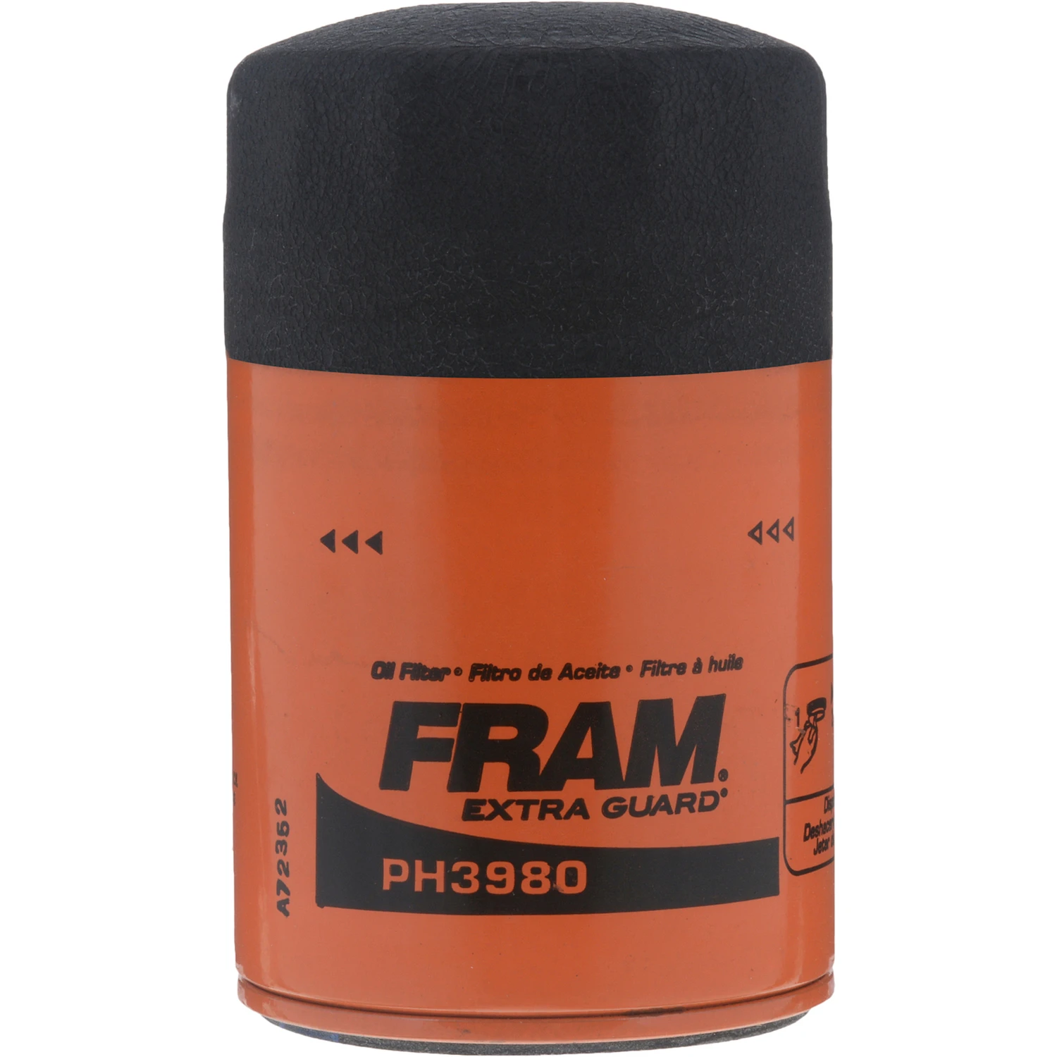 Ph3980 Extra Guard Premium Engine Oil Filter For Enhanced Filtration